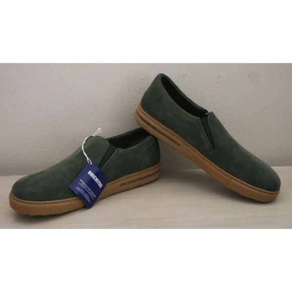 Birkenstock Men\'s Sz 41 US 8 Regular Thyme Green Oswego Suede Casual Shoes main image 9